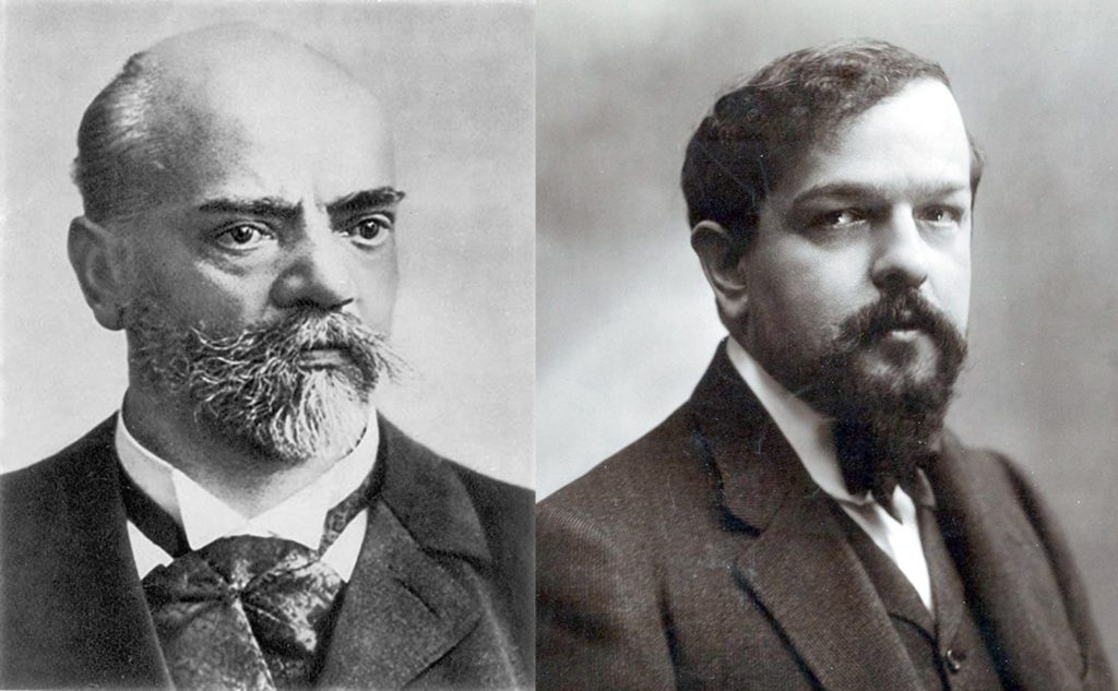 Dvorak and Debussy photo.