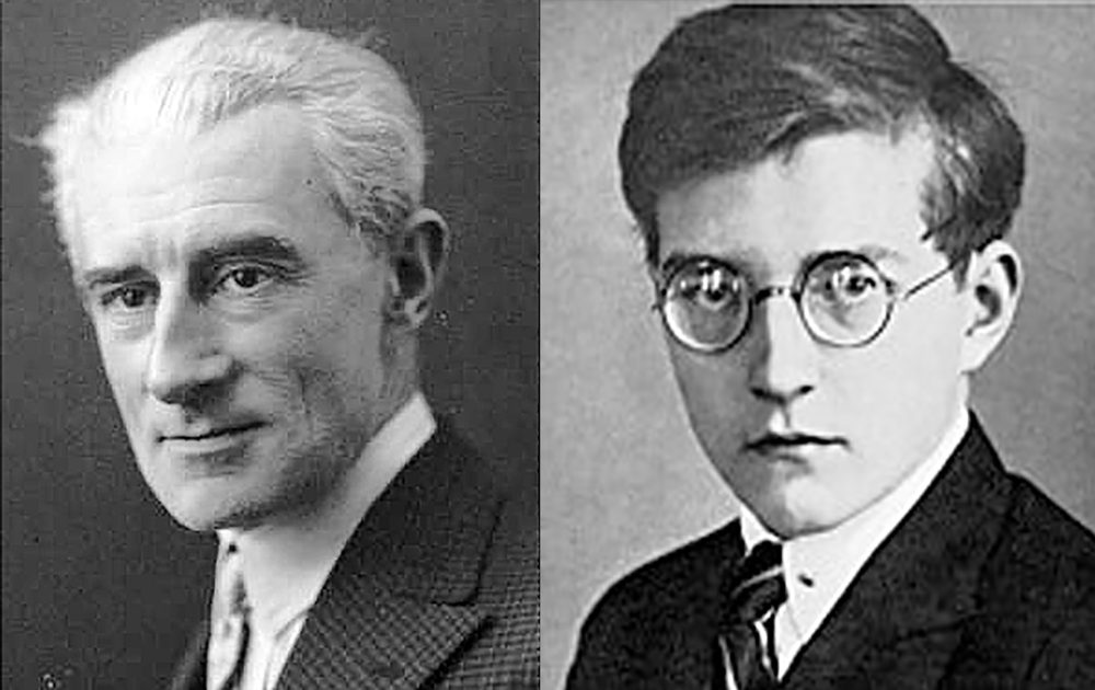 Ravel Shostakovich photo.