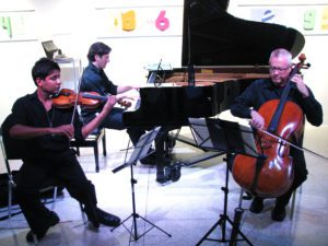 Piano trio concert